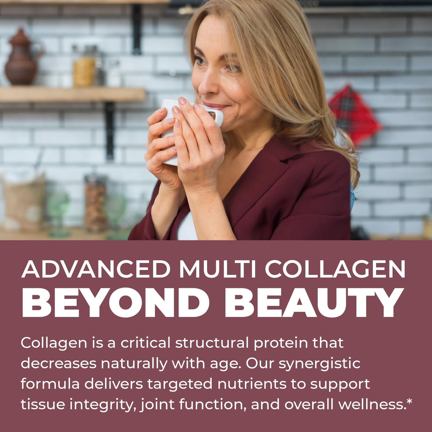 Advanced Collagen Complex Powder – VERISOL®, FORTIBONE®, & FORTIGEL® for Hair, Skin, Bone & Joint Support – Clinically Studied Ingredients – Grass-Fed Hydrolyzed Collagen Peptides – 30 Servings