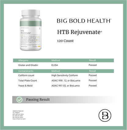 BIG BOLD HEALTH HTB Immune Rejuvenate - Himalayan Tartary Buckwheat - Polyphenols Supplement for Immune Support - Gluten Free, Dairy Free, Non-GMO Formula - 120 Vegetarian Capsules (2 Month Supply)