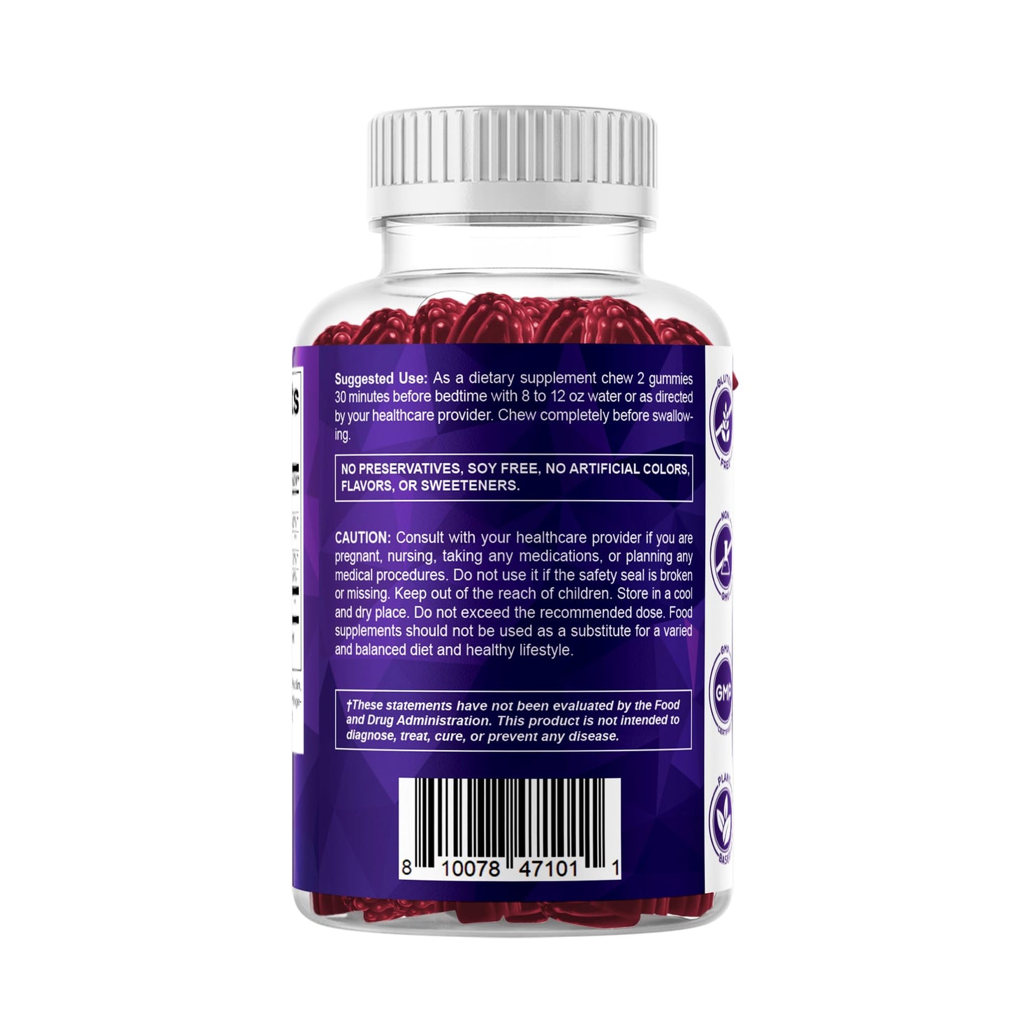 Vitamatic Melatonin 20 mg Fast Dissolve Tablets, 120 Count, Made in USA | Support Restful Sleep & Healthy Sleep Cycles*, Non GMO, Gluten Free