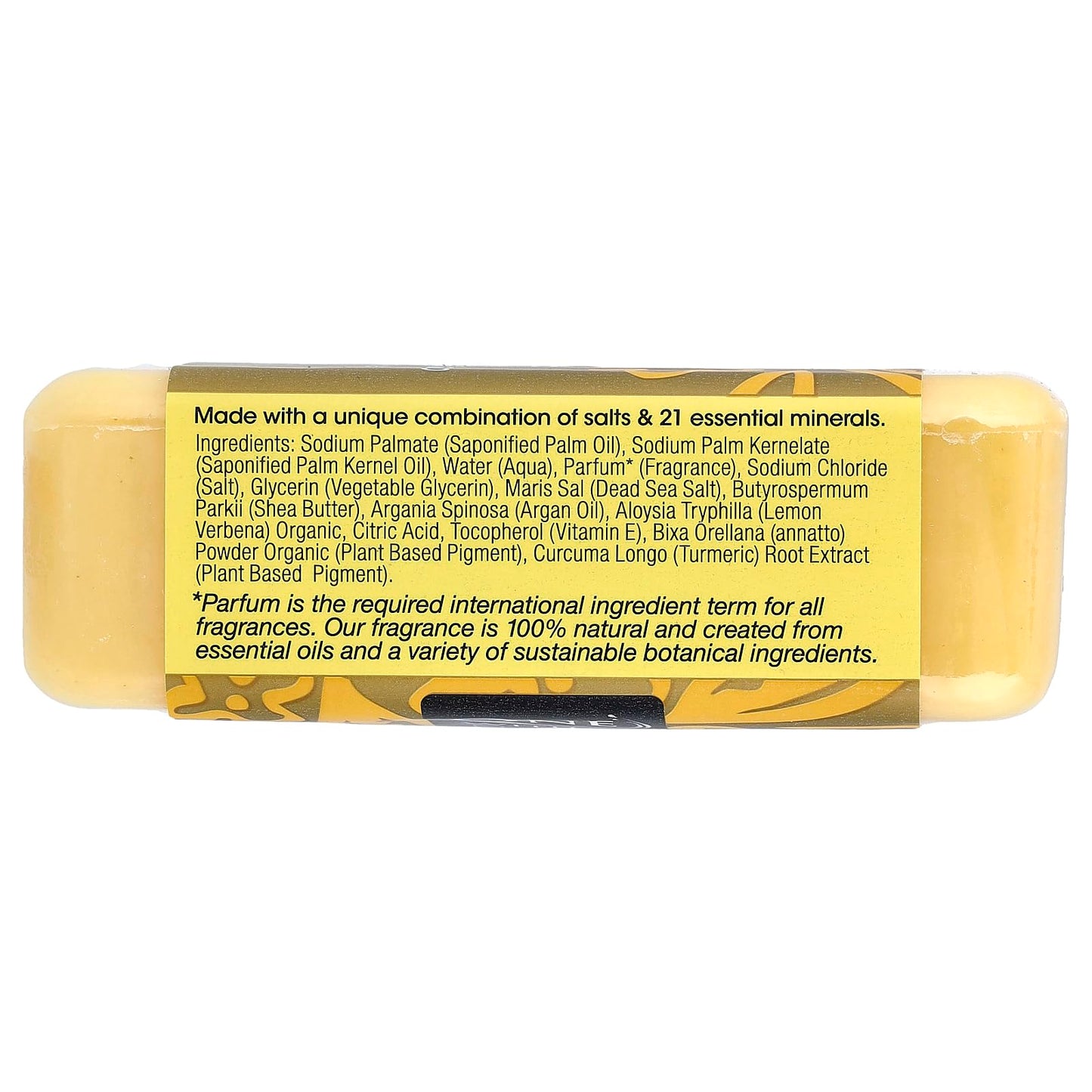 One With Nature Dead Sea Mineral Soap, Lemon Sage, 7-Ounces (Pack of 6)