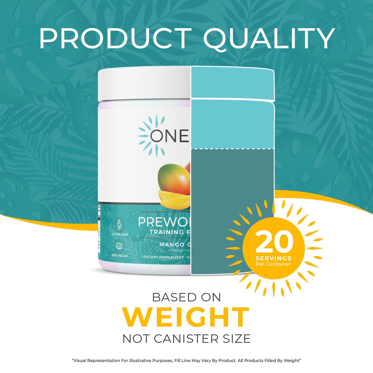 One Sol Pre-Workout for Women, Enhanced Pump & Focus, No Jitters Or Crash, Natural