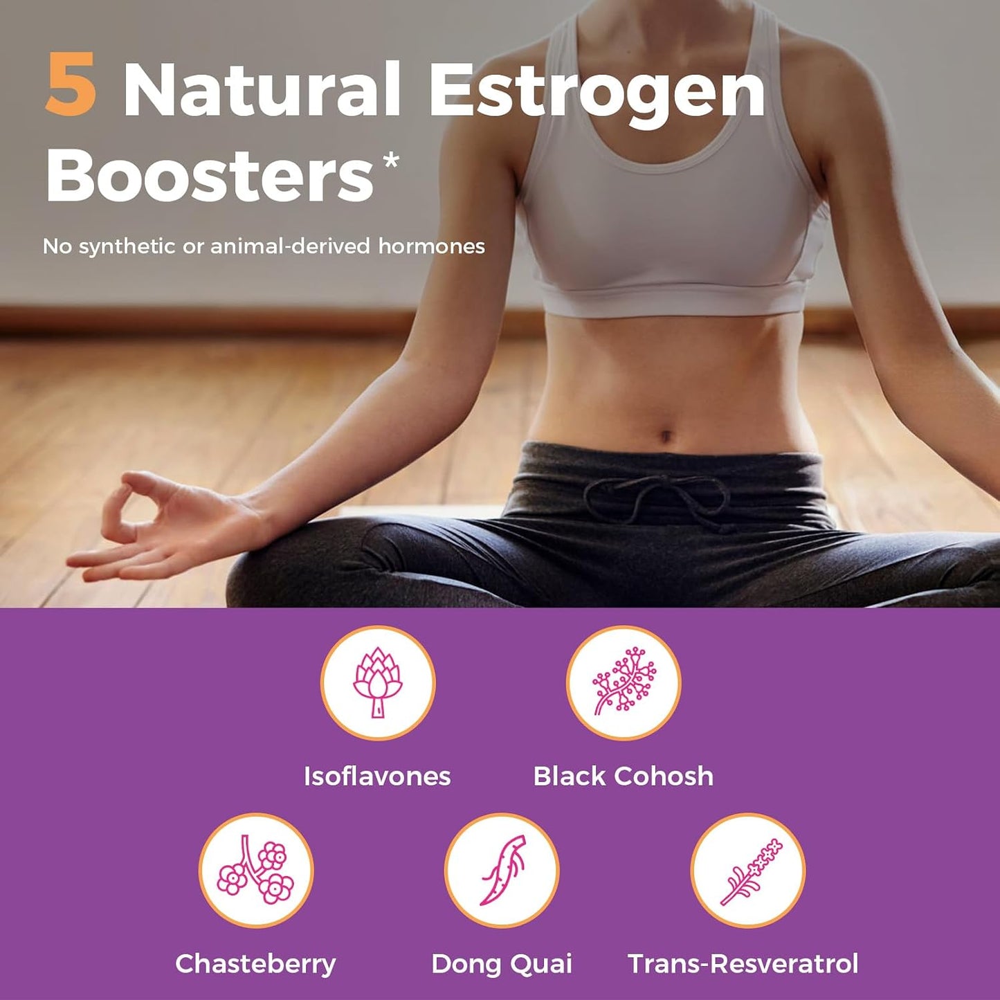 NewRhythm Digestion & Menopause Bundle: 7 Key Enzymes with Probiotics + Botanical Relief, Protease Amylase Lipase, Black Cohosh, 90 Vegan Caps