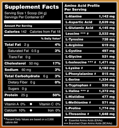 Amazing Muscle 100% Whey Protein Powder * 5 Lbs *Advanced Formula with Whey Protein