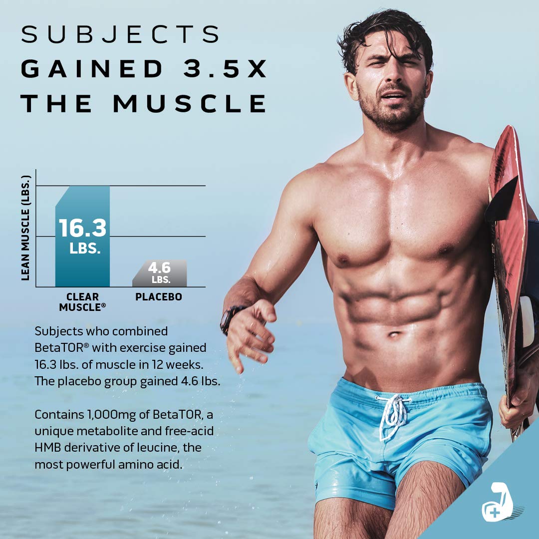 MuscleTech Clear Muscle Post Workout Recovery | Muscle Builder for Men & Women