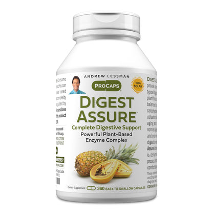 Andrew Lessman ProCaps Digest Assure Vegetarian Digestive Enzymes 60 Capsules