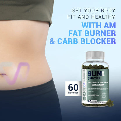 SLIMt Weight Loss & Appetite Control Gummies, Thermogenic Metabolism Booster