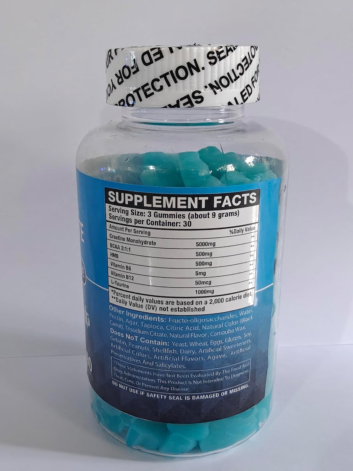 1 Pack Creatine HMB Monohydrate Gummies for Men & Women