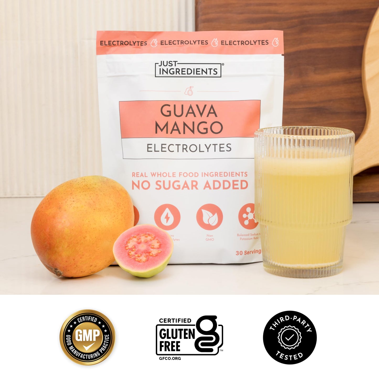 Blue Hawaiian Electrolytes Drink Mix | 30 Servings | Organic Coconut Water, Spirulina & 5 Key Electrolytes