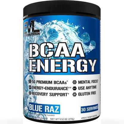 Evlution EVL BCAAs Amino Acids Powder - BCAA Energy Pre Workout Powder for Muscle Recovery Lean Growth and Endurance - Rehydrating Post Workout Recovery Drink with Natural Caffeine - Pink Lemonade