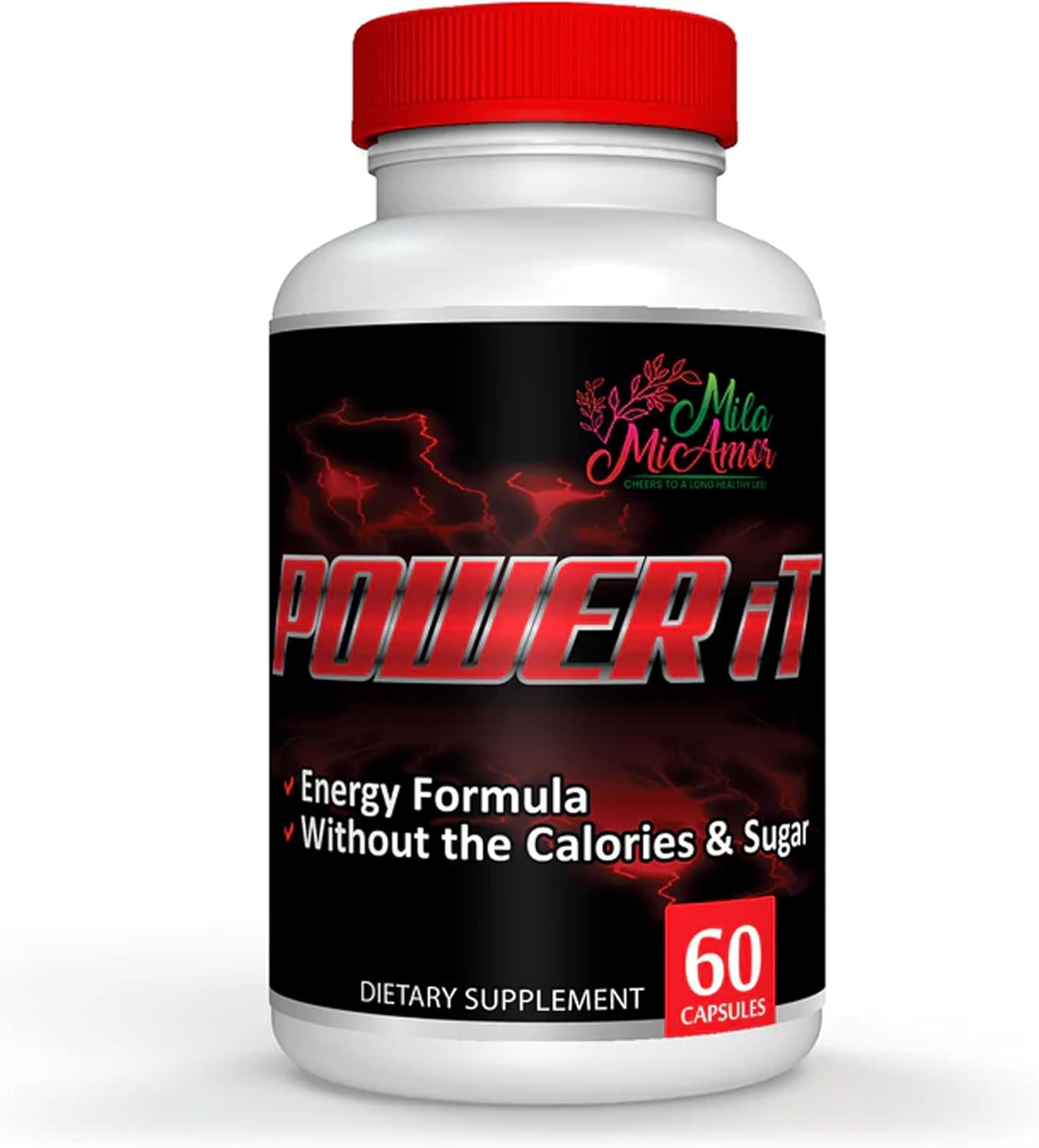 Power It – Daily Wellness Support with Key Ingredients – No Added Sugar – 60 Capsules