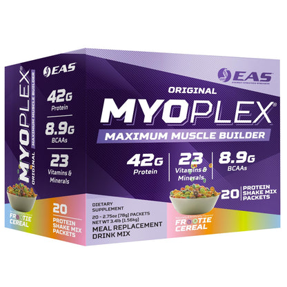 EAS Original Myoplex Maximum Muscle Builder | Meal Replacement Protein Drink Mix 