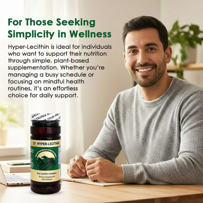 Hyper Lecithin, Soy Lecithin & Ginkgo Biloba, 200 Softgels