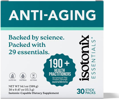 Isotonix Essentials Anti-Aging Multivitamin, CoQ10 & Vitamin D3, 30 Packets