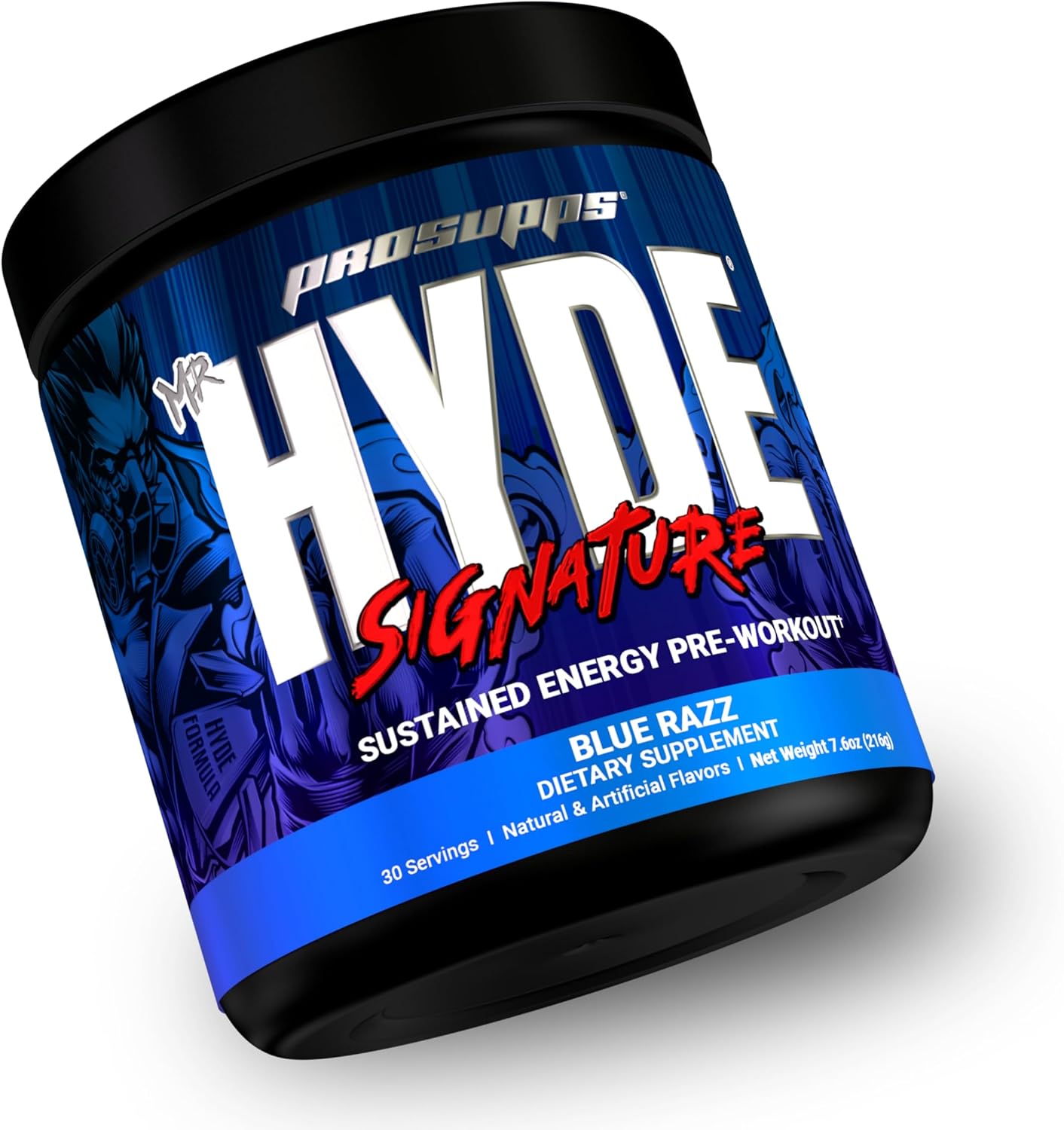 ProSupps L-Carnitine 3000 Stimulant Free Liquid Shots (Dragon Fruit) and Mr. Hyde Signature Series Pre-Workout Energy Powdered Drink (Blue Razz) Bundle