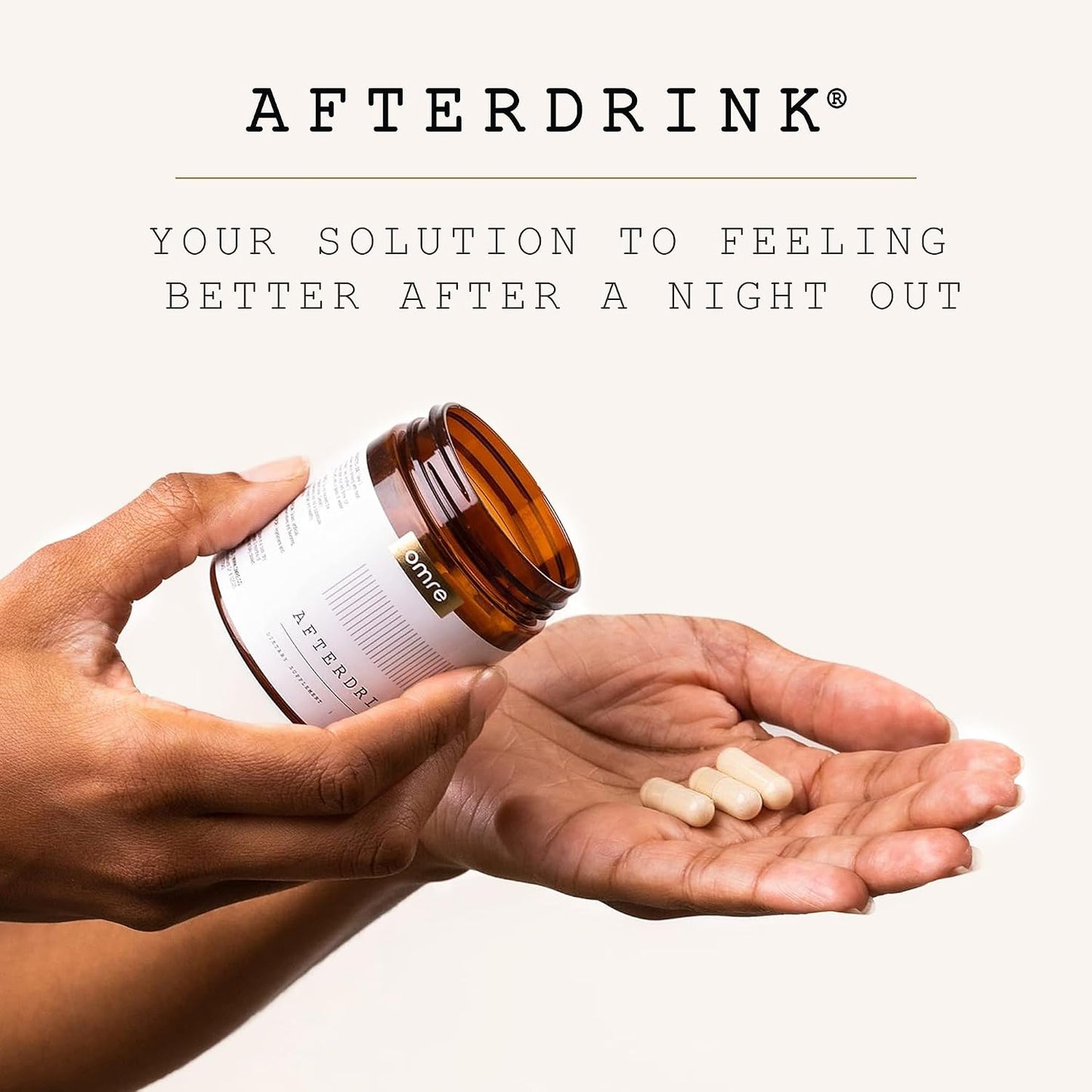 AfterDrink Restore Pills with Milk Thistle, DHM, Vitamin B, Ginger & Herbal Extracts - Pre & Post Drinking Supplement with Liver Support for Better Mornings - Made in USA (48 Caps)