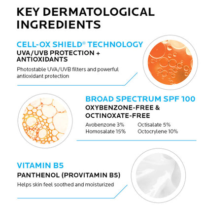 La Roche-Posay Anthelios Melt-in Milk Body & Face Sunscreen Lotion Broad