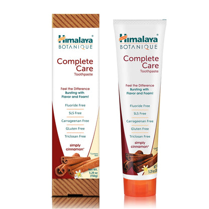 Himalaya Botanique Complete Care Toothpaste, Herbal Variety 4 Pack, 5.29 oz