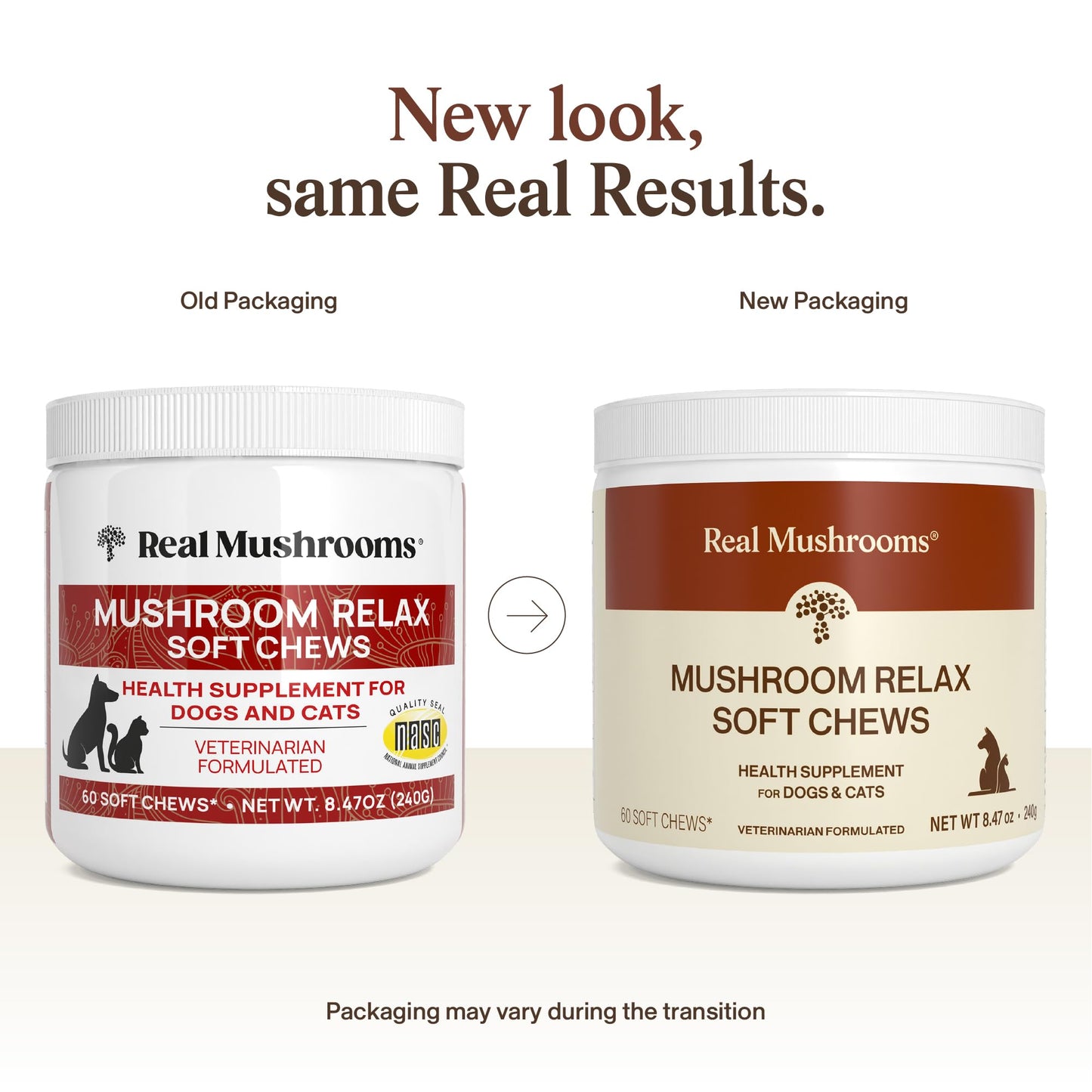Real Mushroom Immune Pet Chews – For Daily Digestive & Immune Health – Mushrooms for Dogs & Cats Functional Treat – Mushroom Supplement for Dogs & Cats – 1 to 4 Chews For All Breeds & Sizes (60 Count)