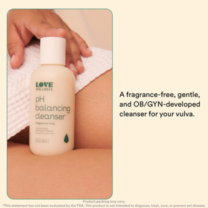Love Wellness pH Balancing Cleanser & The Killer | Boric Acid Suppositories & Feminine Wash