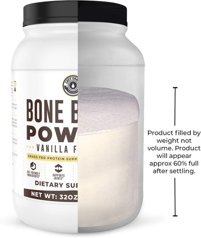 Left Coast Performance 2lb Pure Bone Broth and 2lb Vanilla Bone Broth