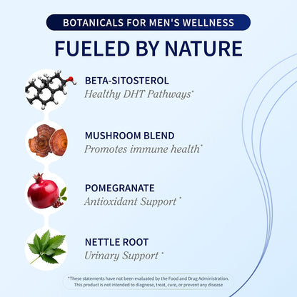 Snap Supplements Prostate Health + Nitric Oxide Bundle, 60 Soft Chews Each | Plant Sterols, Stinging Nettle Root & Reishi Mushroom + Beet Root Natural Chews, Pomegranate-Berry + Mixed Berry Flavors