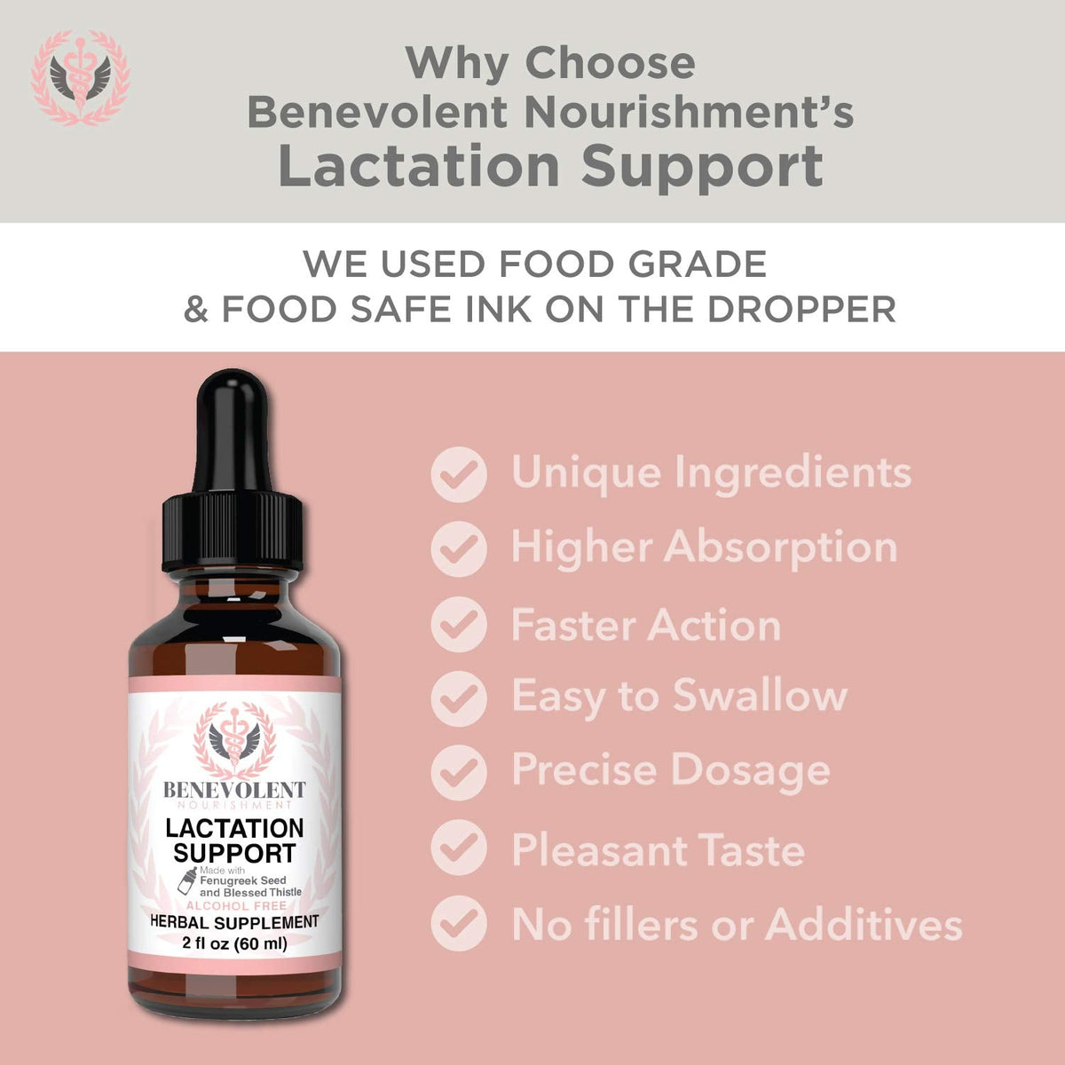 Lactation Supplement Breastfeeding Support Liquid - Breast Milk Supply Increase