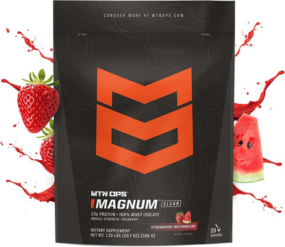 MTN OPS Magnum Clear Whey Protein Isolate, Strawberry Watermelon