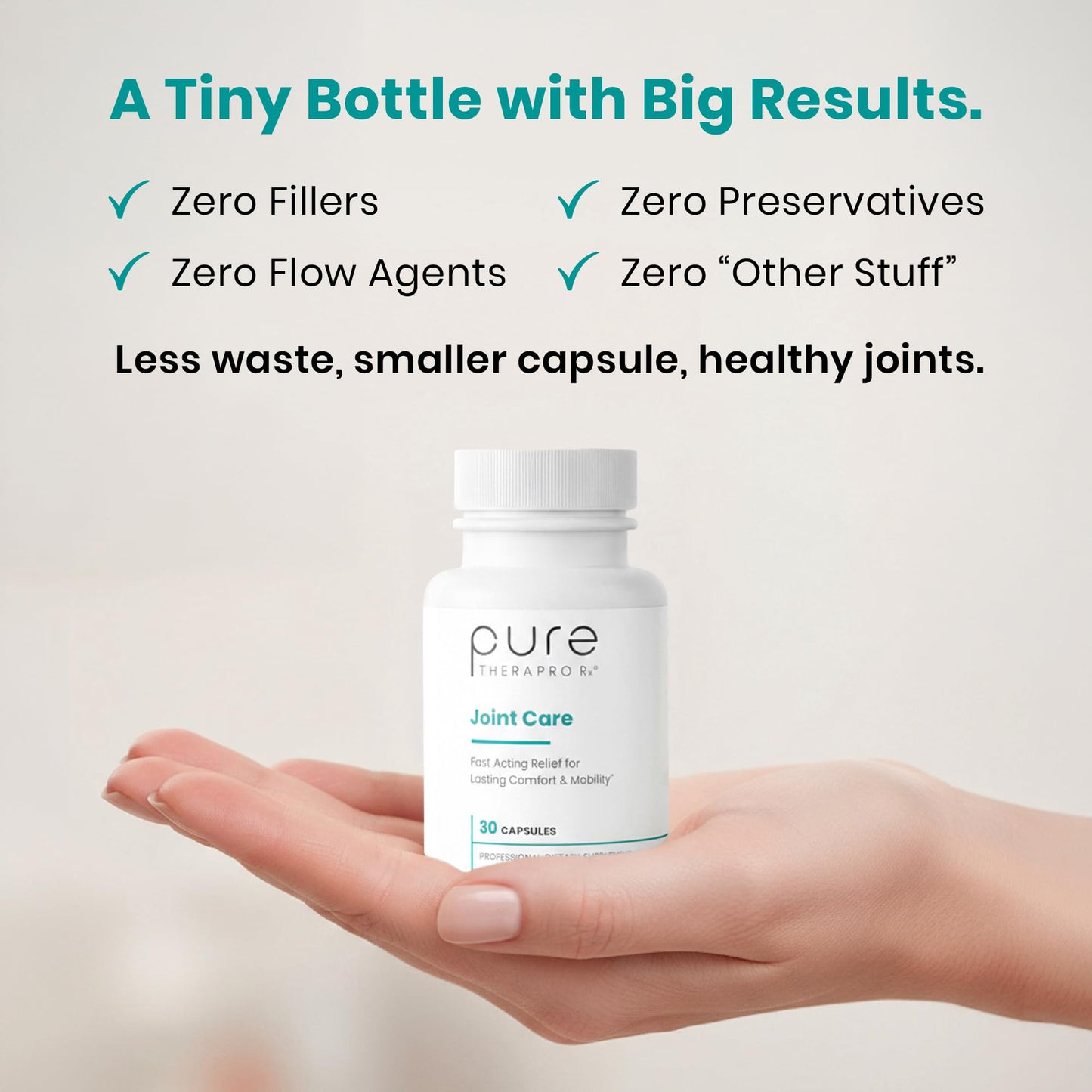 Pure Therapro Rx Boswellia, Curcumin, & Type II Collagen Joint Health Supplement | Made in the USA | Joint Care 30 Capsules, 1-Month Supply