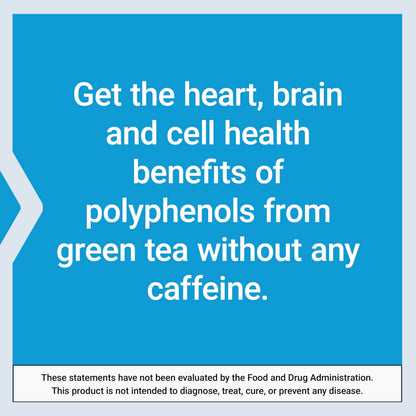 Life Extension Decaffeinated Mega Green Tea Extract – Polyphenol-Rich, Cell Health