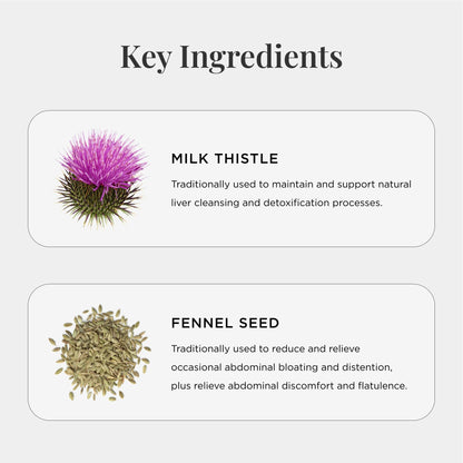 JSHealth Vitamins Detox and Debloat Liver Health Formula | Liver Detox Pills | Debloating