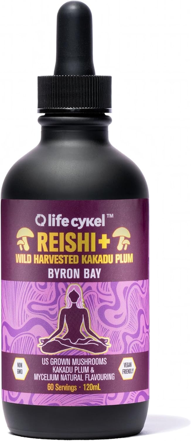 Life Cykel 4 Fl oz (Cordyceps+Reishi+ Lion's Mane) Bundle