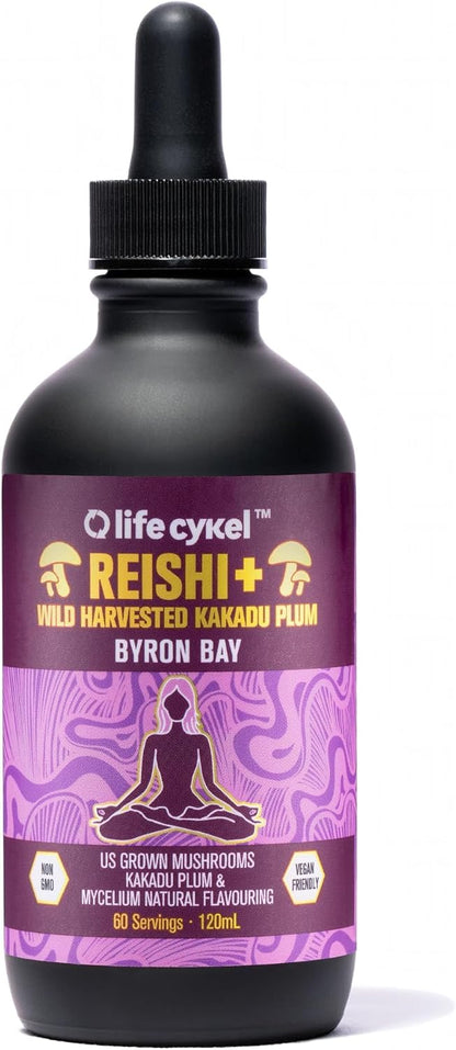 Life Cykel 4 Fl oz (Cordyceps+Reishi+ Lion's Mane) Bundle