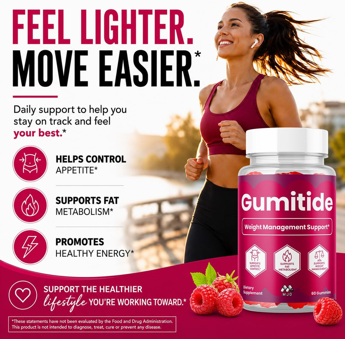 (2 Pack) Gumitide Gummies, Official Gumitide Supplement (120 Gummies)