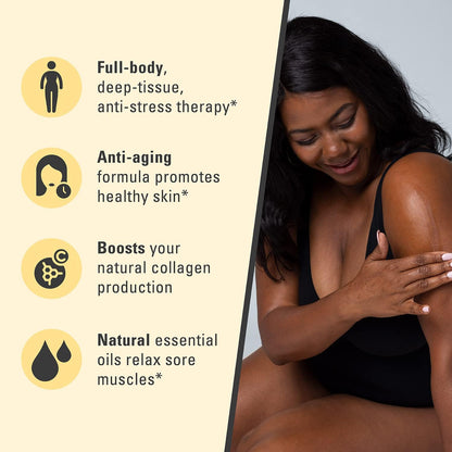 M3 Naturals Anti Cellulite Massage Oil + Ylang Ylang & Ginger Massage Oil