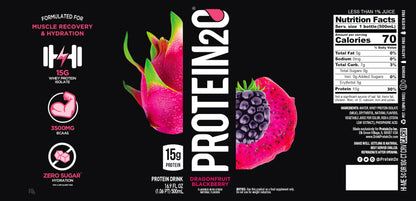 Protein2o 15g Whey Protein Isolate Infused Water, Ready To Drink, Sugar Free, Gluten Free