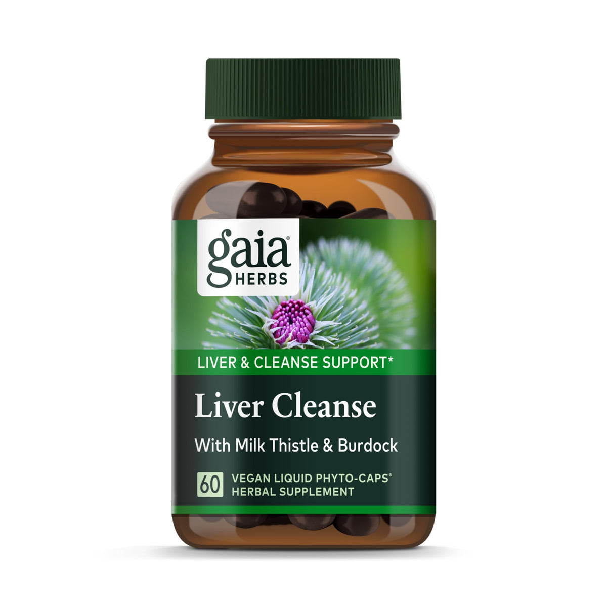 Gaia Herbs Liver Cleanse - Liver Health Support Herbal Supplement with Milk Thistle
