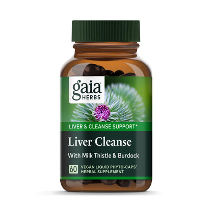 Gaia Herbs Liver Cleanse - Liver Health Support Herbal Supplement with Milk Thistle
