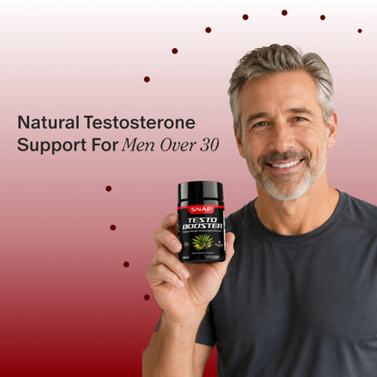 Snap Supplements Big Boy Bundle, Daily Men's Health Support, 90 Caps. Each | Includes Prostate Health with Saw Palmetto for Men, Testo Booster for Men & Nitric Oxide Booster, Vegan, Non-GMO, Gluten-Free