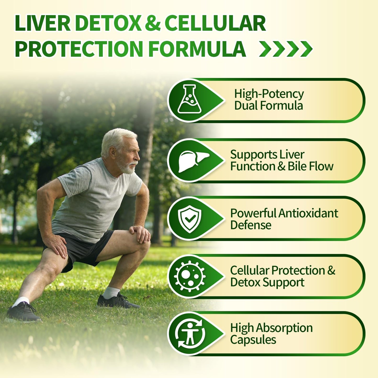 VivoNu TUDCA 625mg + NAC 375mg Supplement Complex Capsules, TUDCA Bile Salt + N Acetyl Cysteine, Antioxidant Supplements for Liver&Lung&Digestion&Gallbladder Cleanse(180 Capsules)
