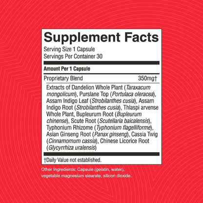 Nature's Sunshine VS-C TCM Concentrate Dietary Supplement – Traditional Immune & Respiratory Support, 10-Herb Chinese Formula, 30 Vegcaps
