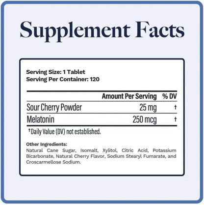 Utzy Naturals Micro Melatonin for Kids & Adults | Low Dose | 120 Tablets