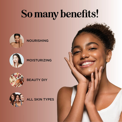 Pure Castor Oil for Body & Skin Care Great for Wraps & Compresses - Castor Oil for Hair Skin