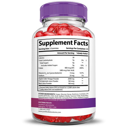 (2 Pack) Pure Slim Keto ACV Gummies Extreme 2000MG PureSlim Keto Gummies