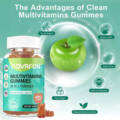 Potassium Citrate & Multivitamin Gummies 2-Pack Bundle – Supports Electrolyte Balance & Daily Nutritional Wellness for Adults