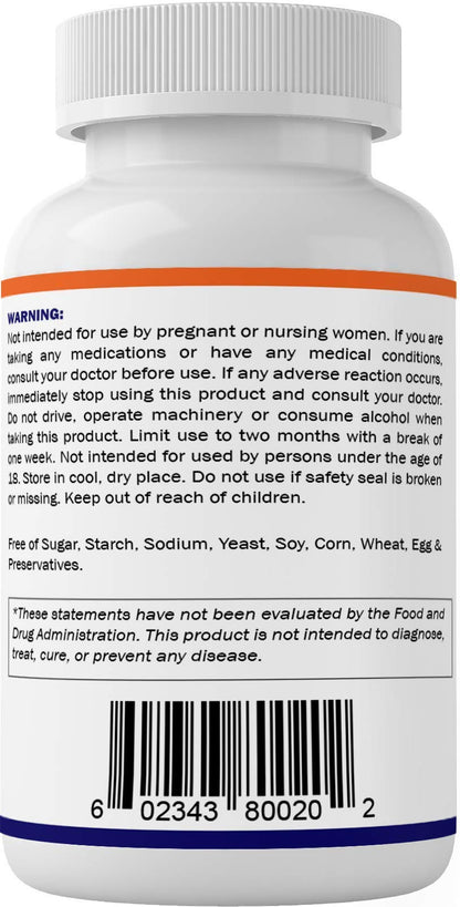Vitamatic Melatonin 20mg Tablets | Vegetarian, Non-GMO, Gluten Free