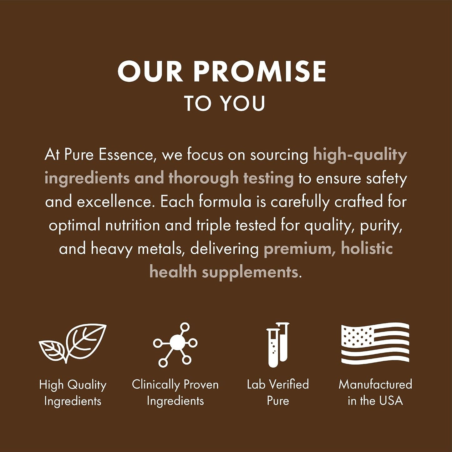 PURE ESSENCE LABS MyPure Lion's Mane 8X - Max Strength Brain Support with 100% Fruiting Body Organic Lion's Mane for Ultimate Cognitive Performance, Focus, and Mental Clarity, 60 Capsules