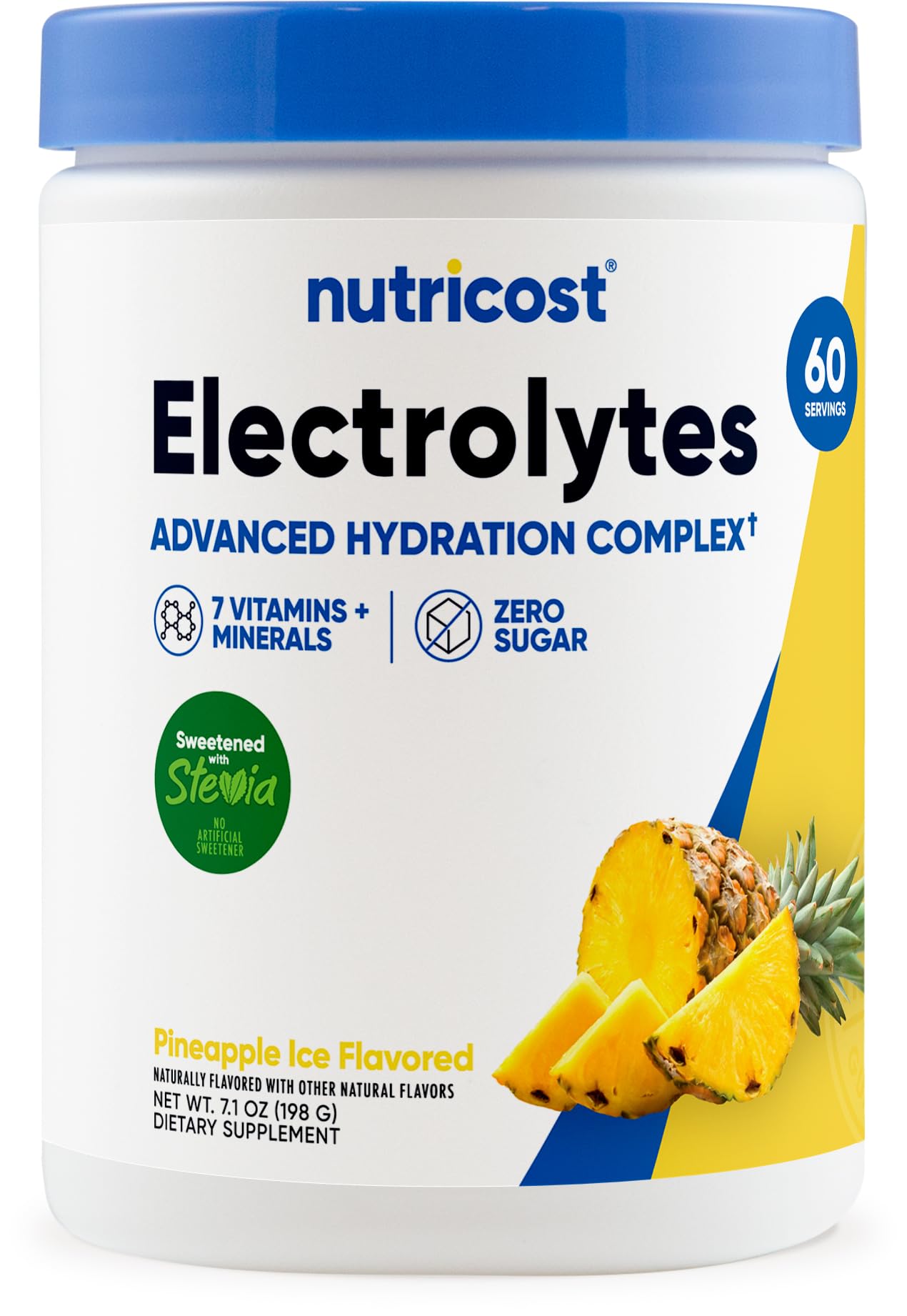Nutricost Electrolyte Complex Powder (120 Servings, Fruit Punch) | Hydration Supplement Drink Mix with Vitamins and Minerals