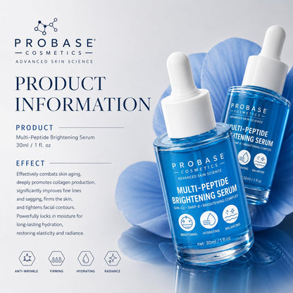 Copper Peptide Face Serum, 1 fl. oz. | Hyaluronic Acid, Collagen, GHK-Cu + SNAP-8, 10,000 ppm