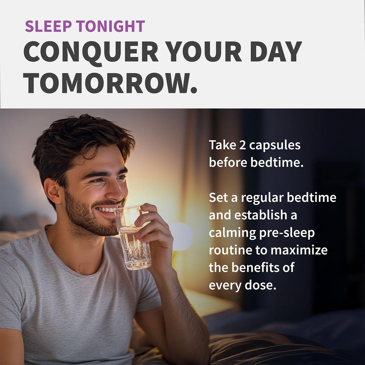 MEDCHOICE 12-in-1 Melatonin 5mg Sleep Capsules with Magnesium, 90ct
