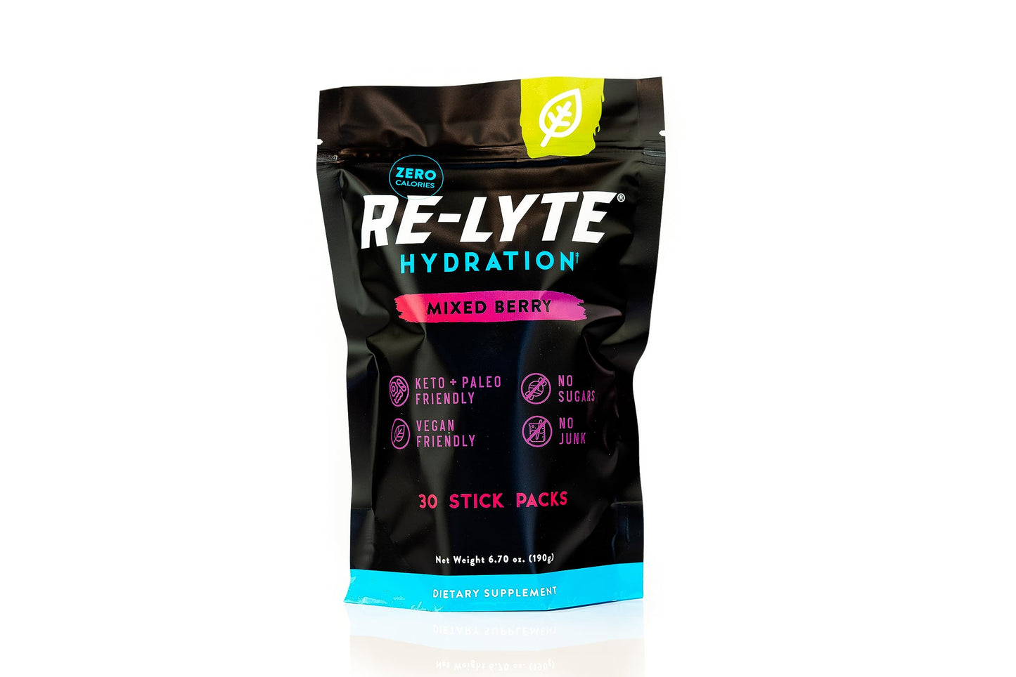 REDMOND Re-Lyte Sugar Free Electrolyte Powder Packets (Variety Pack) 30ct | Zero Sugar Electrolytes, Hydration Packets